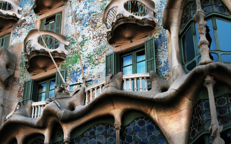 Kuća Batljo (Casa Batllo), Barselona. Remek delo Antonija Gaudija!